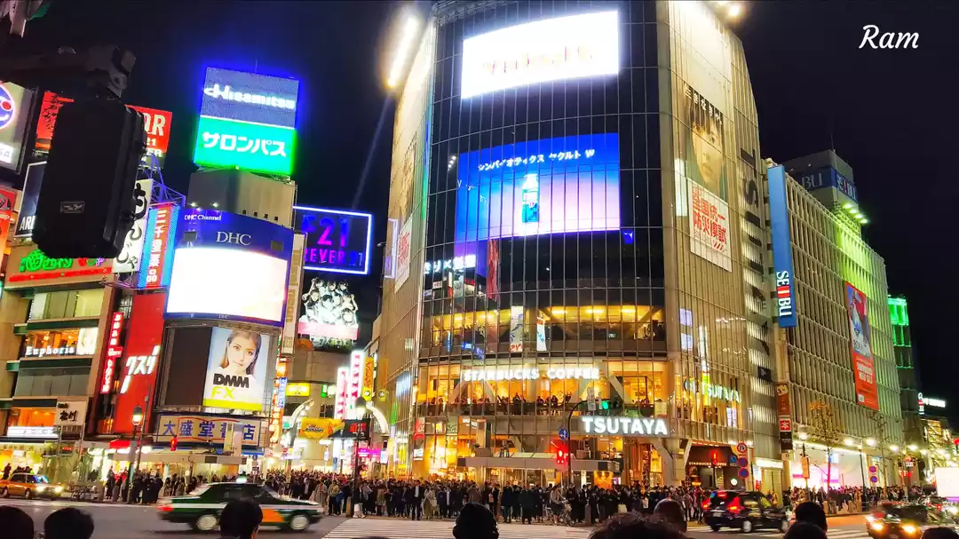 Photo of Bustling Vibrant Shi