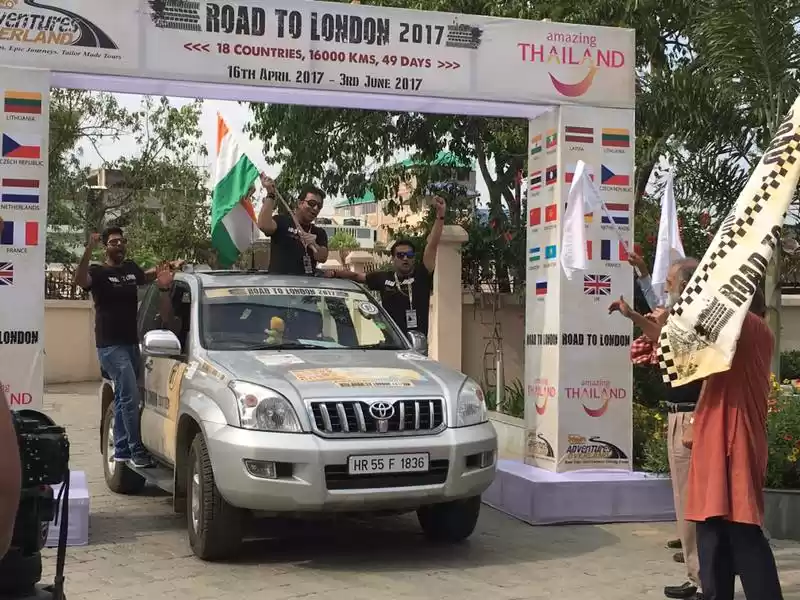 Photo of Road to London begin