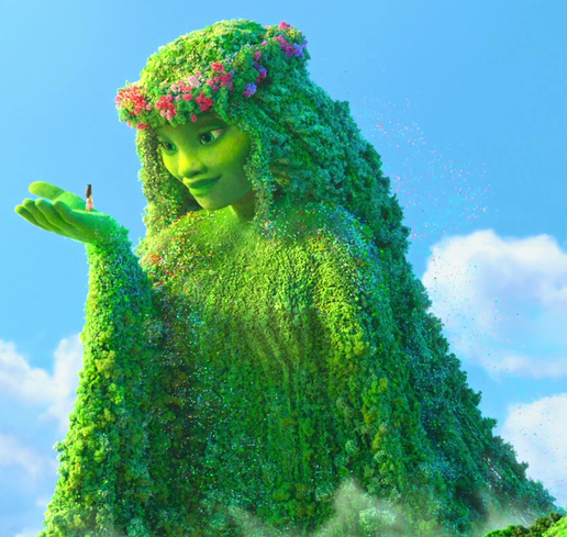 Photo of A glimpse of green b