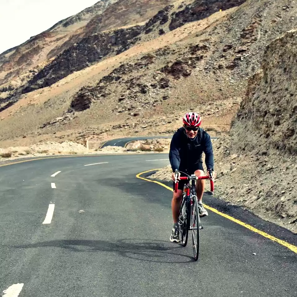 Photo of This Man Is Cycling 