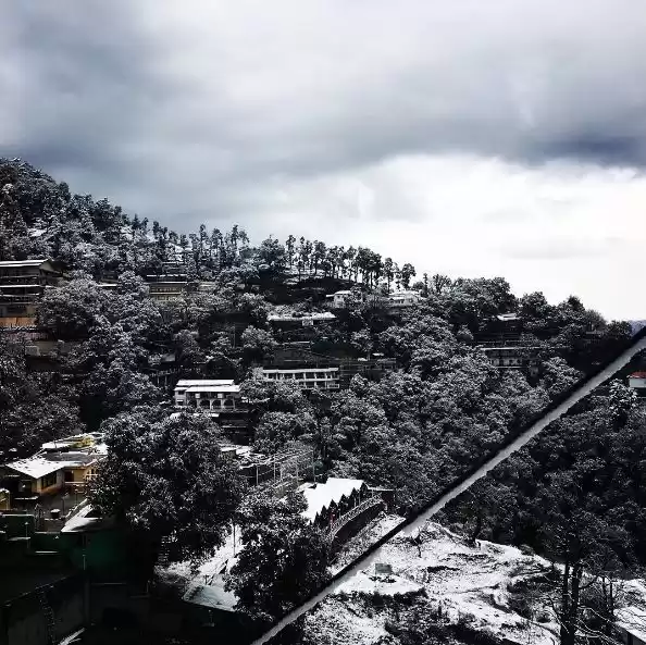 Photo of Snowfall In Mussoori