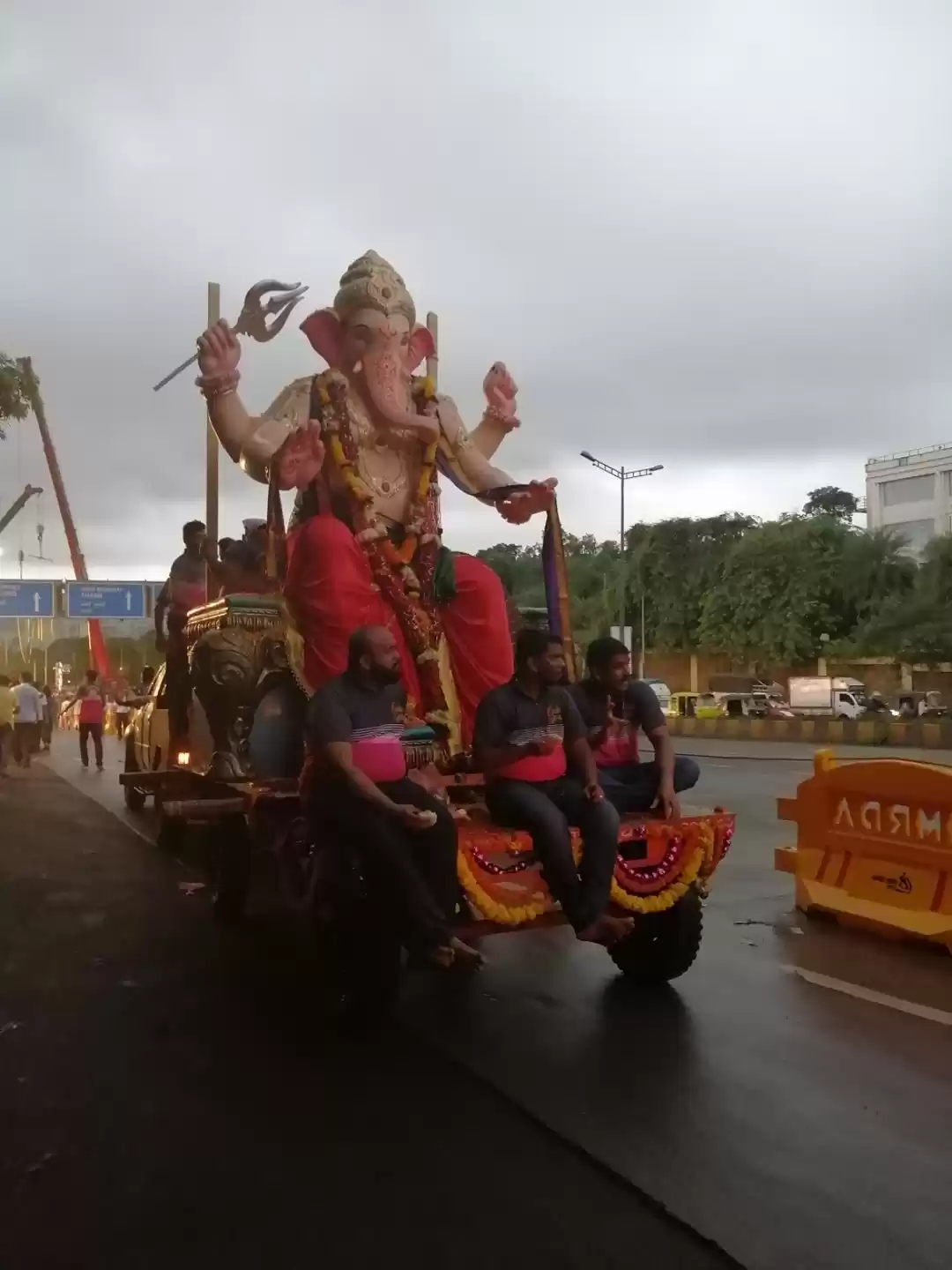 Photo of Ganesh ji ka visarja