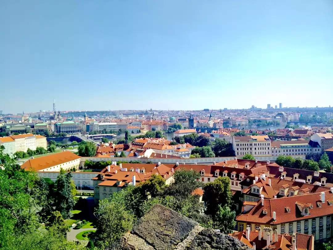 Photo of Prague During the Da