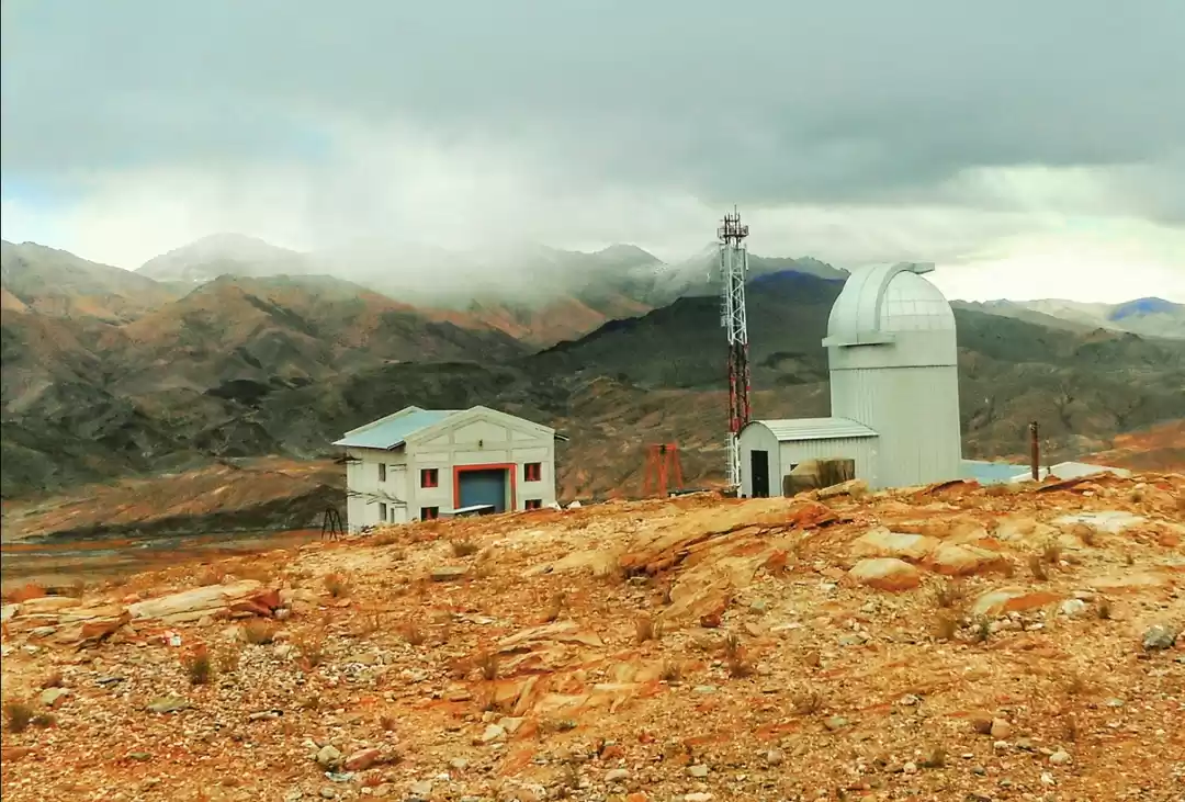 Photo of HANLE Observatory in