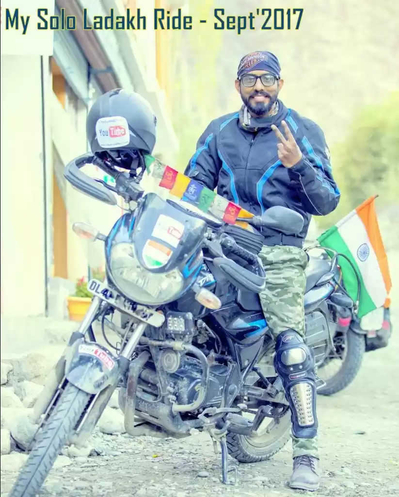 Photo of My Solo Ladakh Bike 