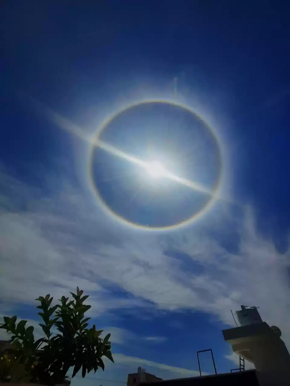 India Today - Bengaluru witnesses 22-degree 'Sun halo' A