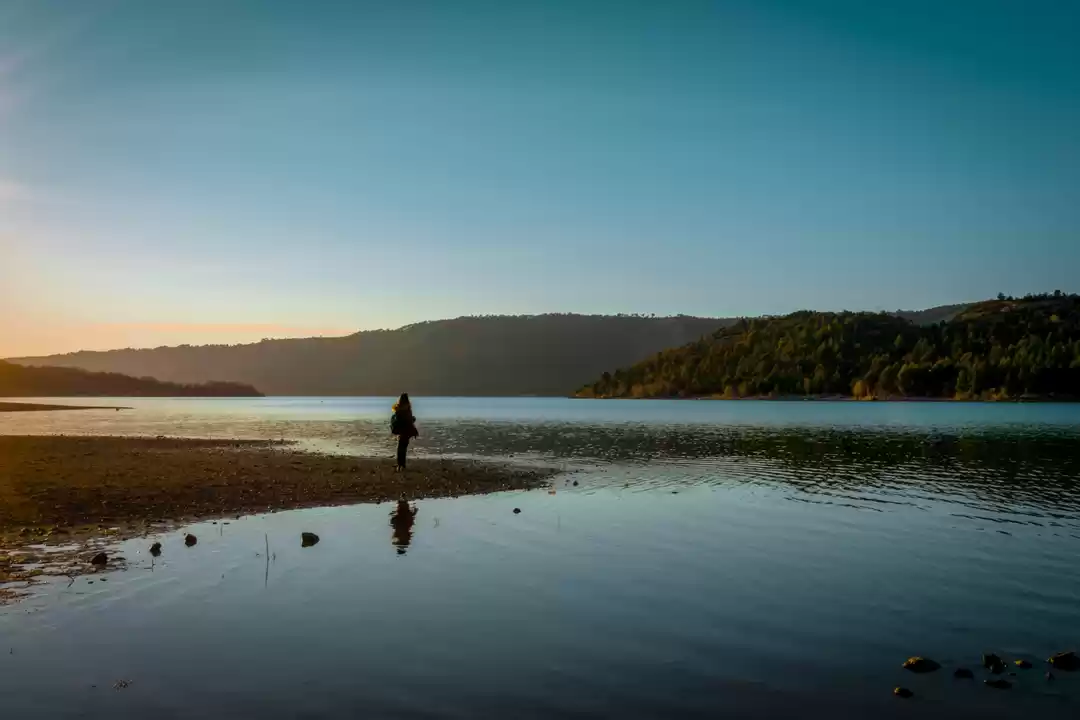 Photo of Sunset at the lake o