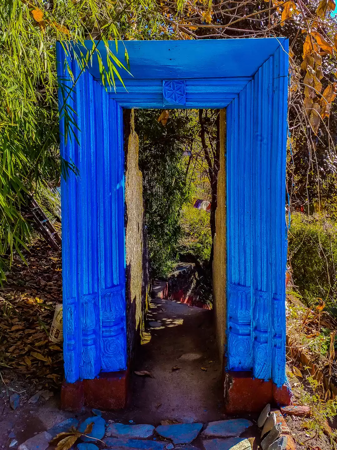 Photo of A Blue Doorway, Into