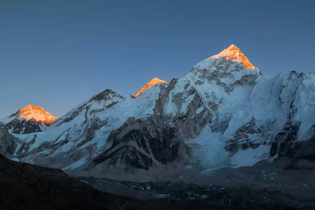 Photo of Mount Everest Just G