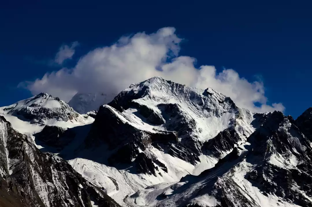 Photo of Glimpse of Om parvat