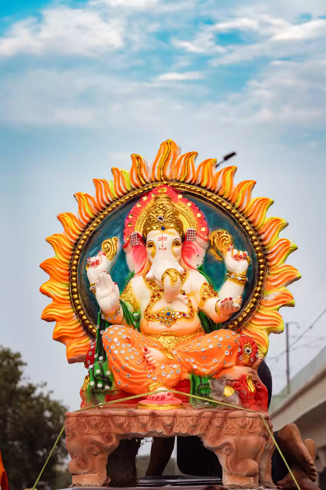 Photo of Ganesha Murti Making