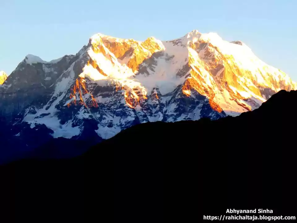 Photo of रात में चोपता से चंद