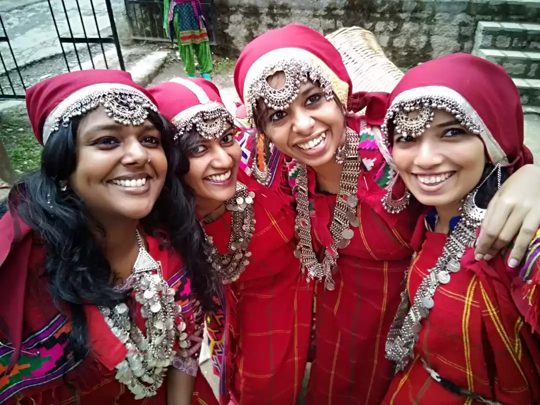 Due to the winter carnival, 1200 women in traditional costumes performed  Mahanati