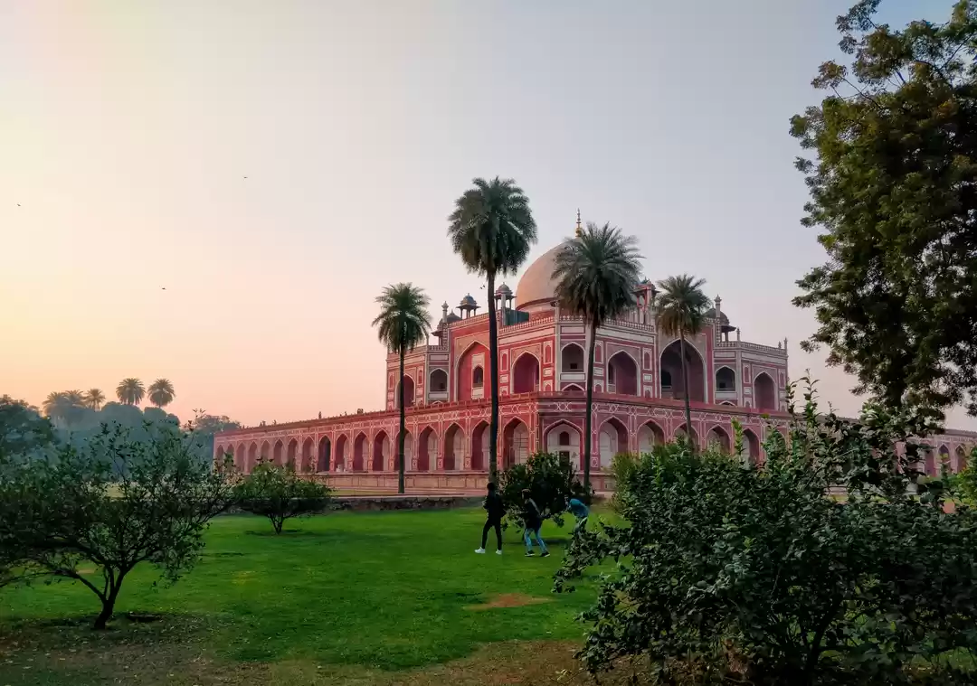 Photo of Humayun's tomb- beau