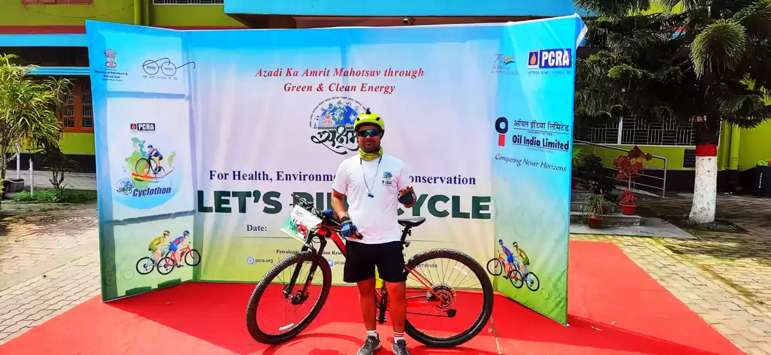 Photo of Tezpur cycling ride 