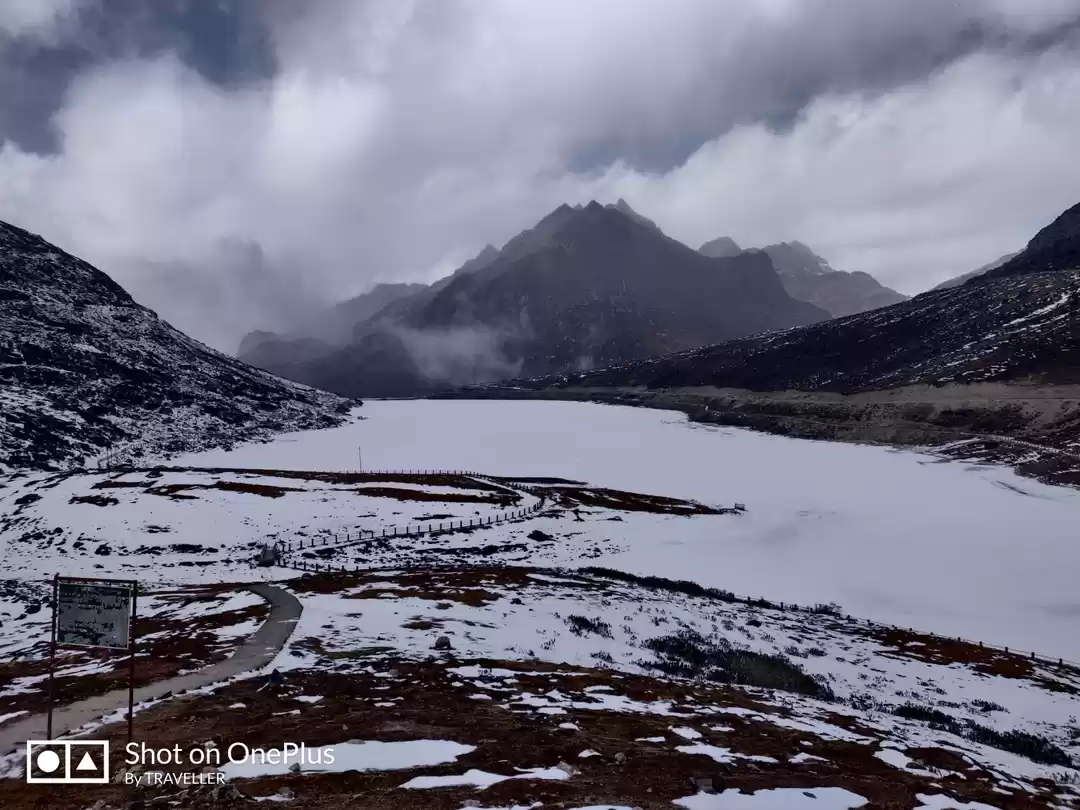 Photo of Frozen sela lake 