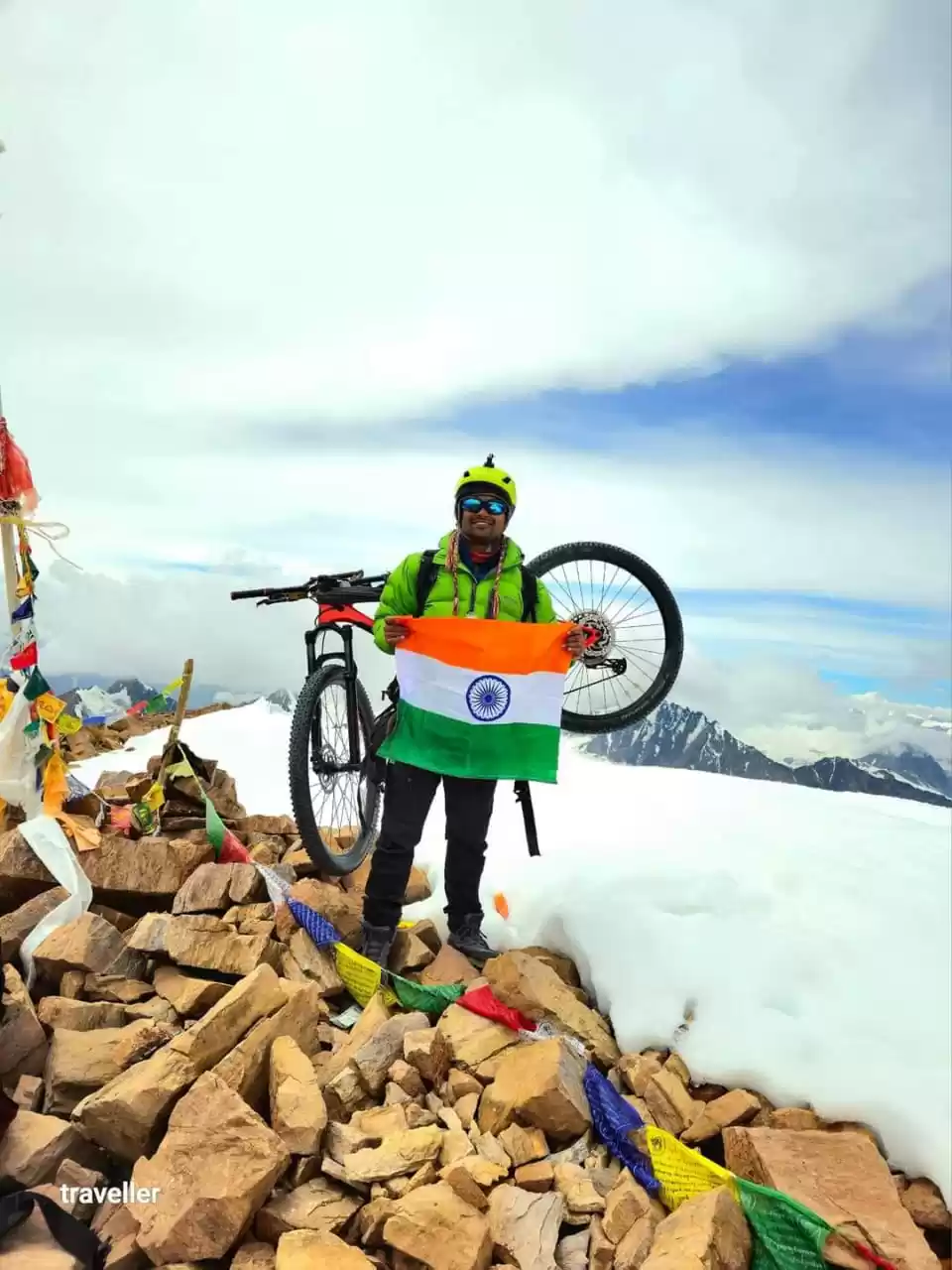 Photo of 6111 मीटर की चोटी के