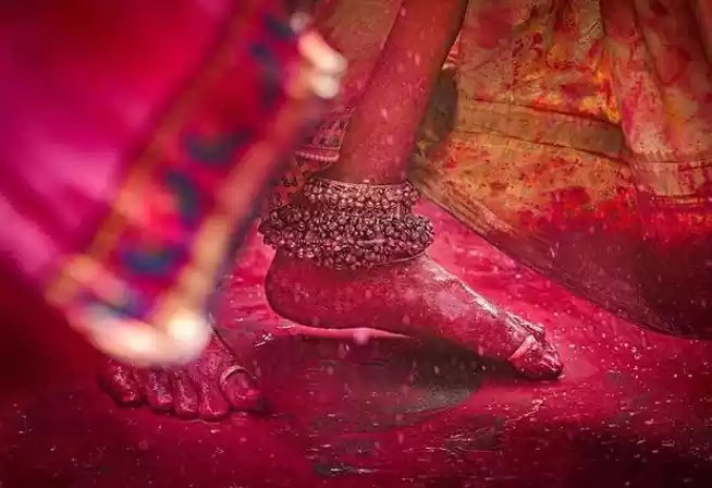 Photo of Holi in Mathura