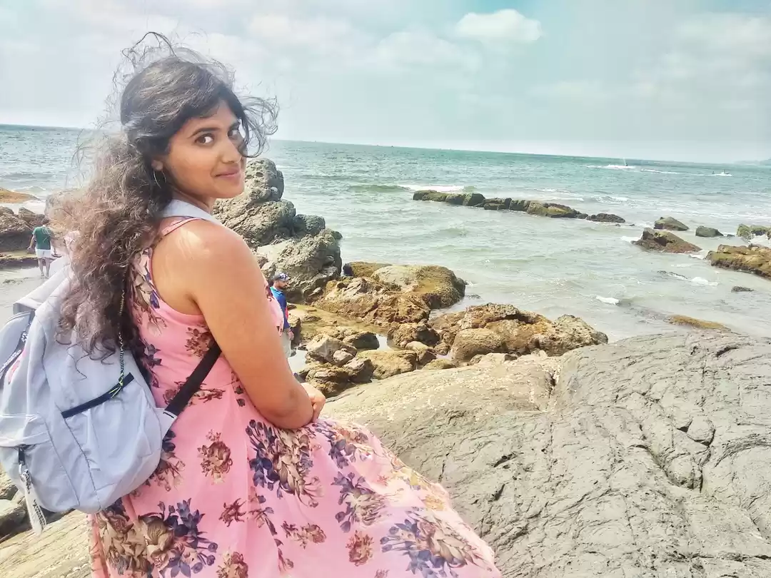 Photo of Vagator beach: Rocks