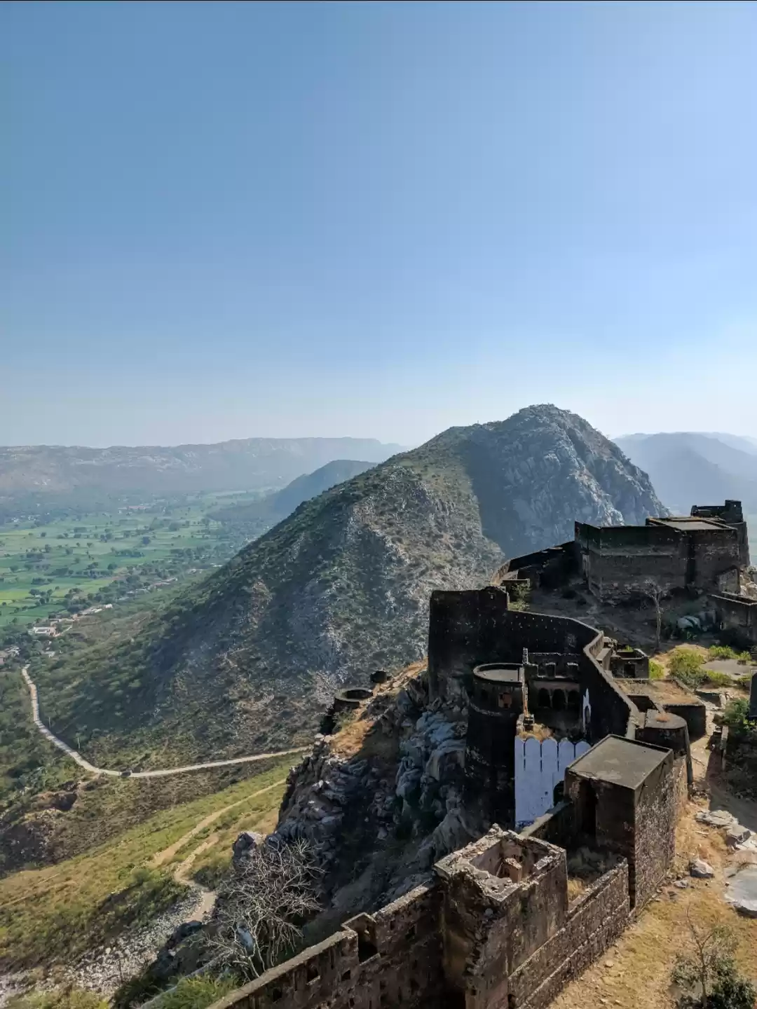 Photo of Pratapgarh fort. 