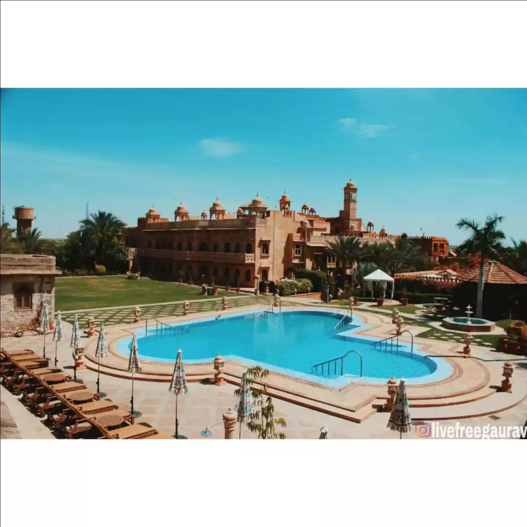 Photo of Khimsar fort and dun