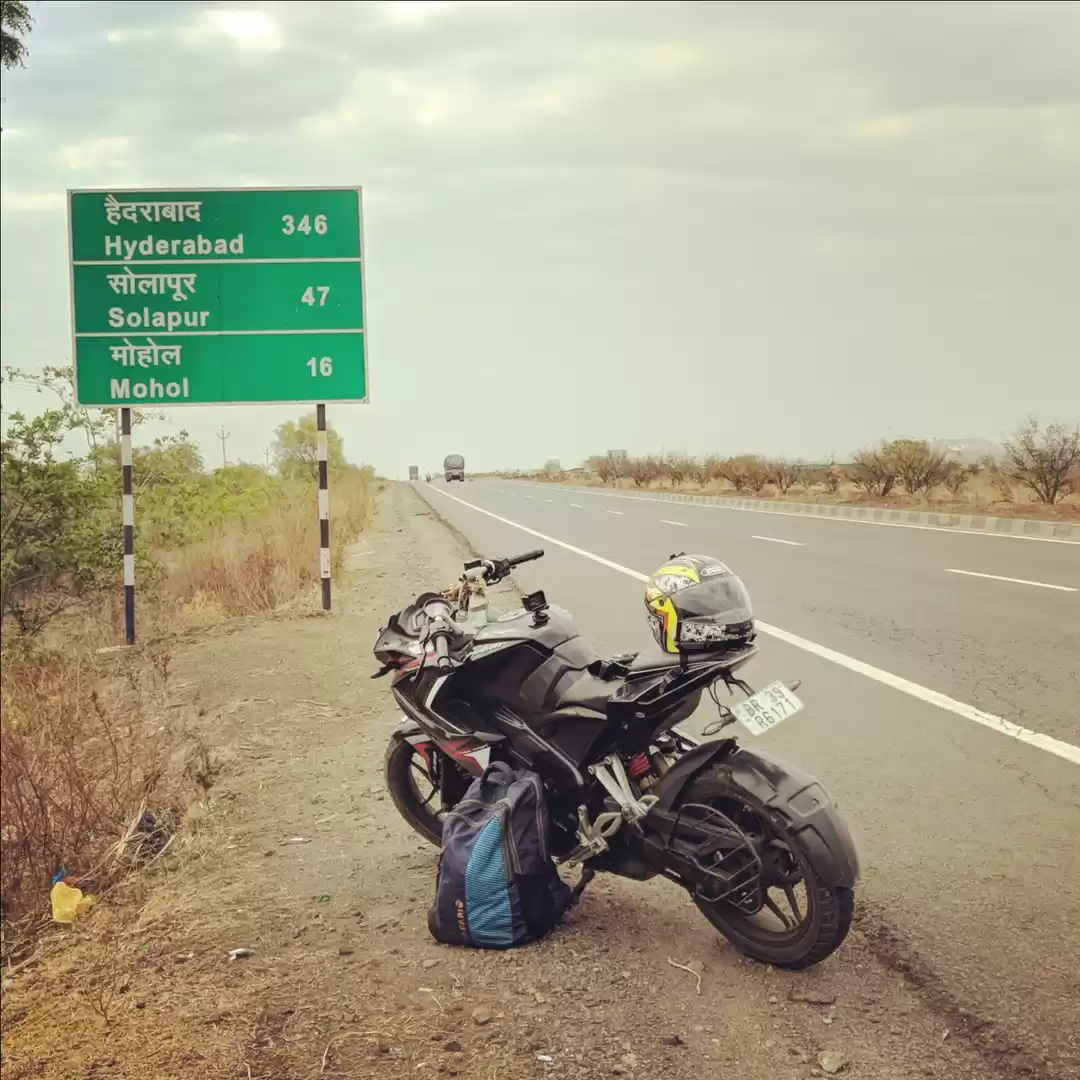 Pune to Hyderabad Solo bikeride time route Tripoto