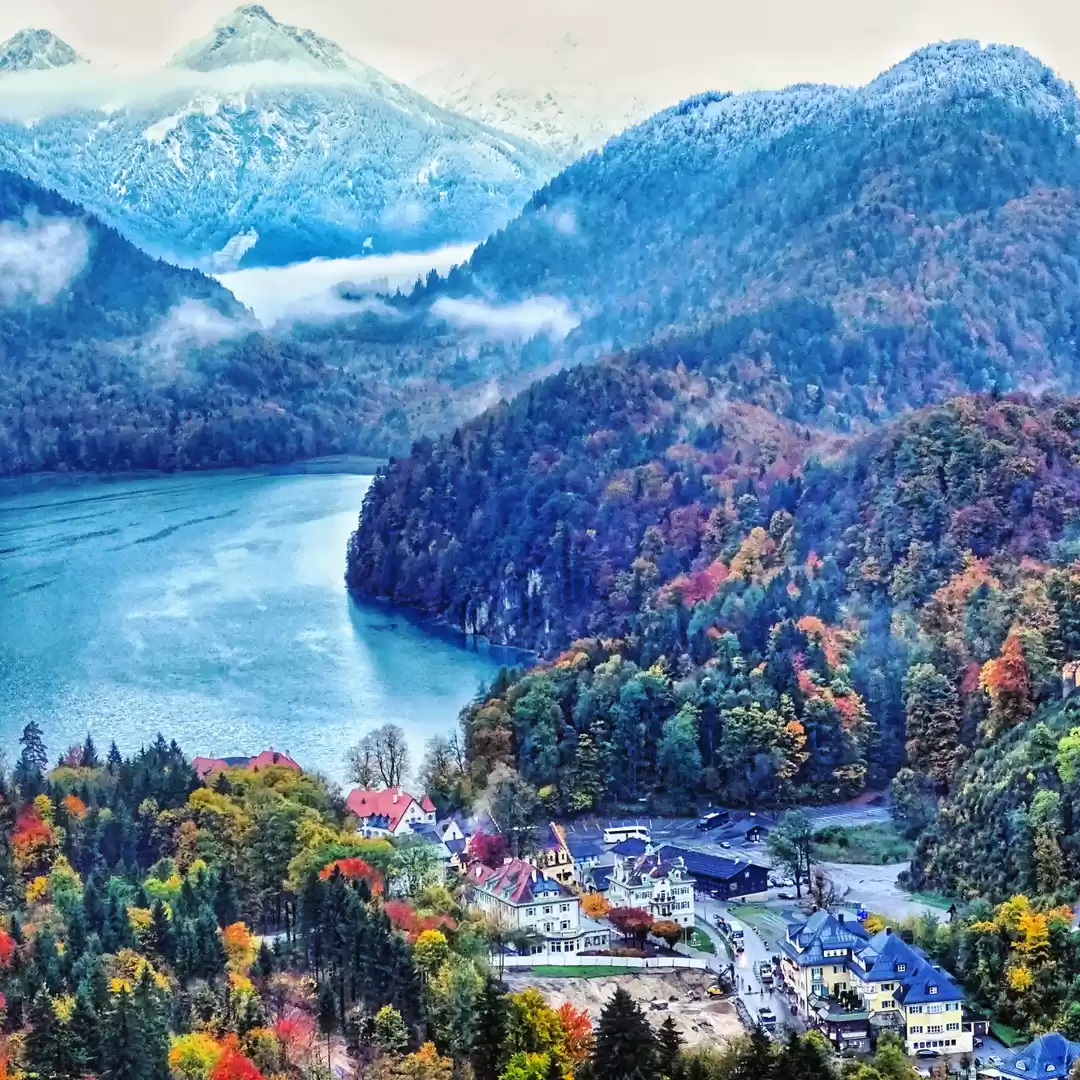 Photo of A bird's eye view of
