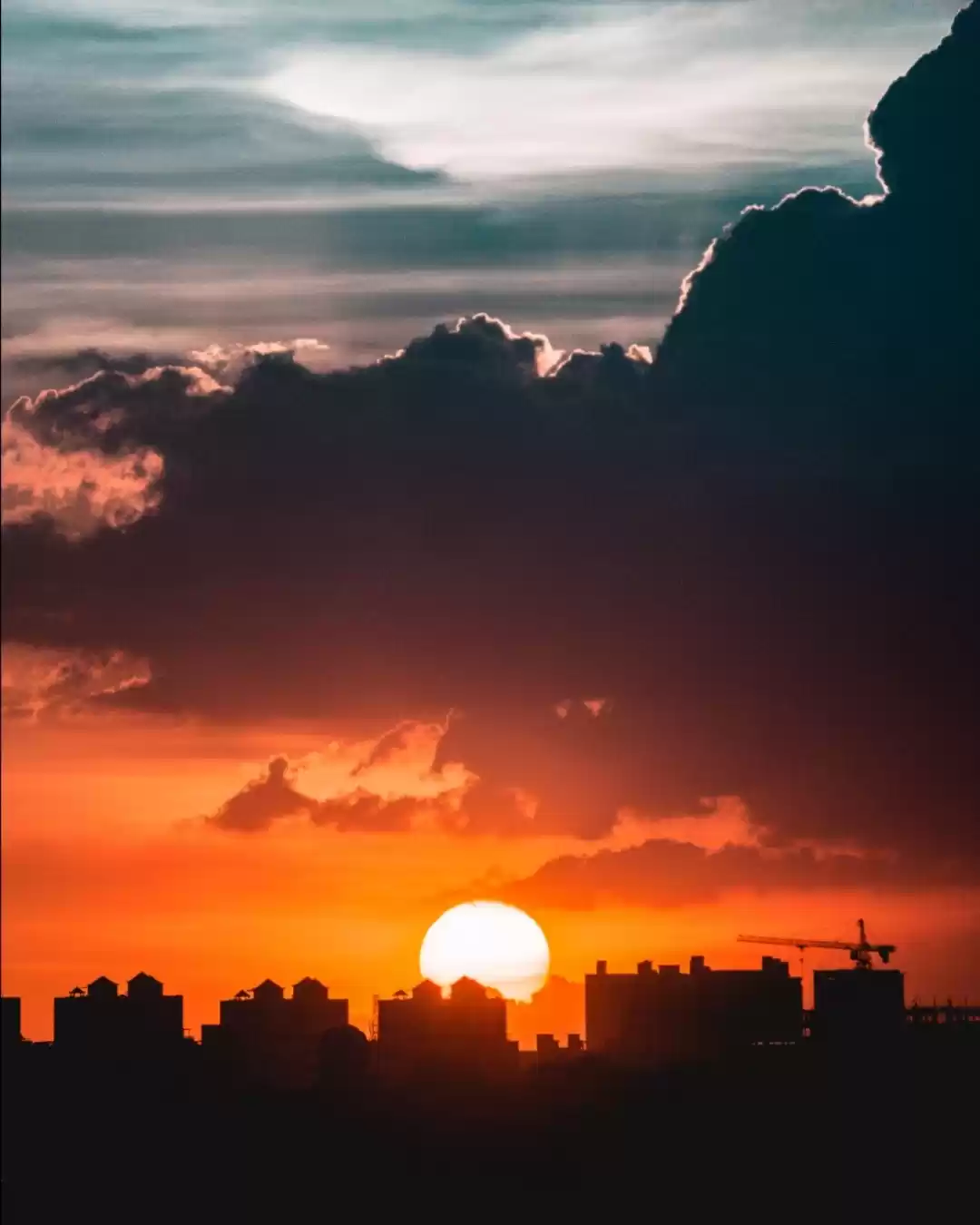 Photo of Hyderabadi sunset.