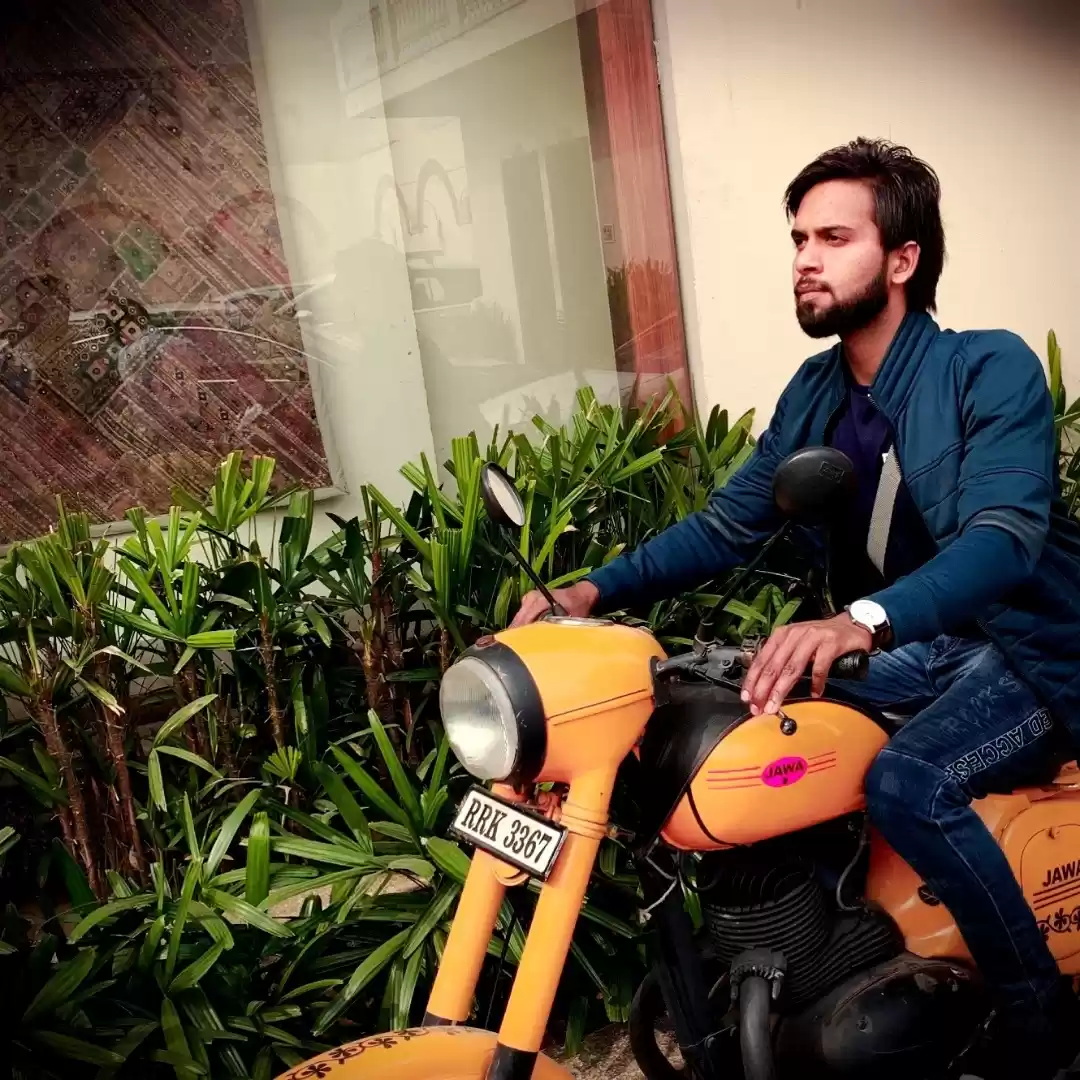 Photo of A old bike-Jawa in J