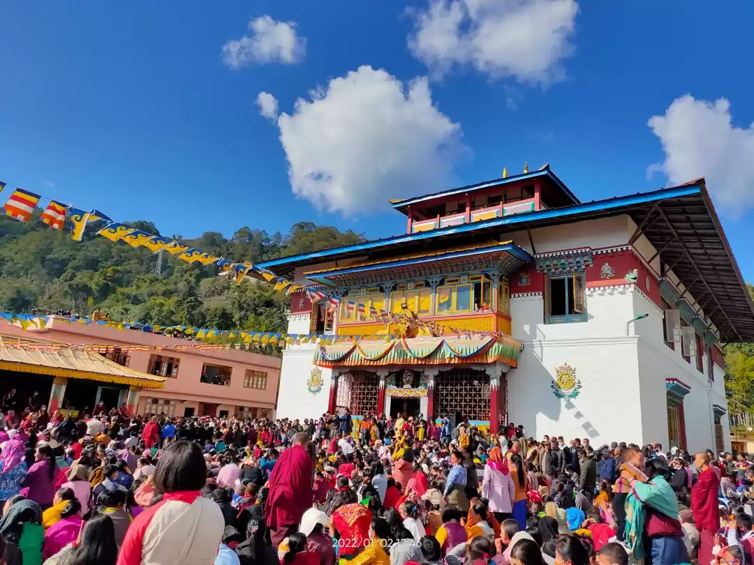 Photo of Buddhists ritual