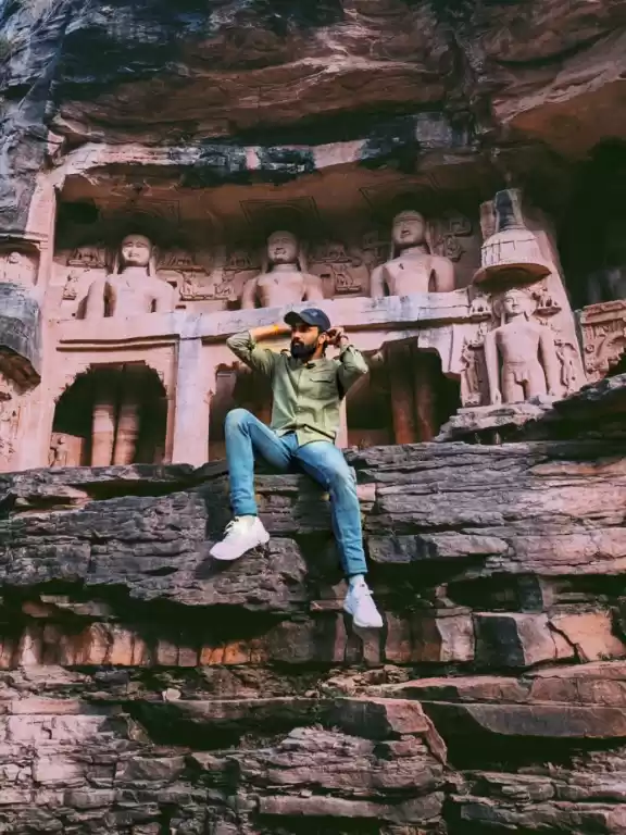 Photo of A solo traveler.