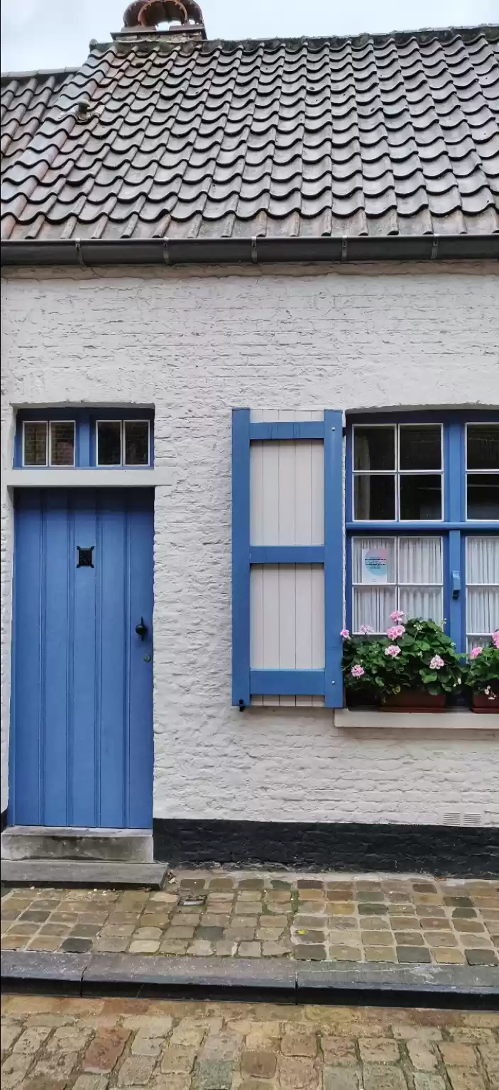 Photo of Bruges #colourblue