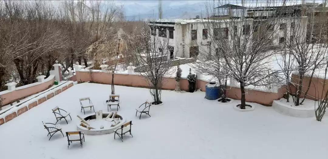 Photo of Leh in february 