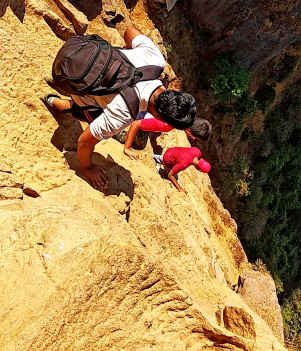Climb To Heaven Trek To Kalavantin Durg Tripoto Kalavantin durg is one of the toughest treks in maharashtra and if you are finding the getaway from the mundane city life; climb to heaven trek to kalavantin