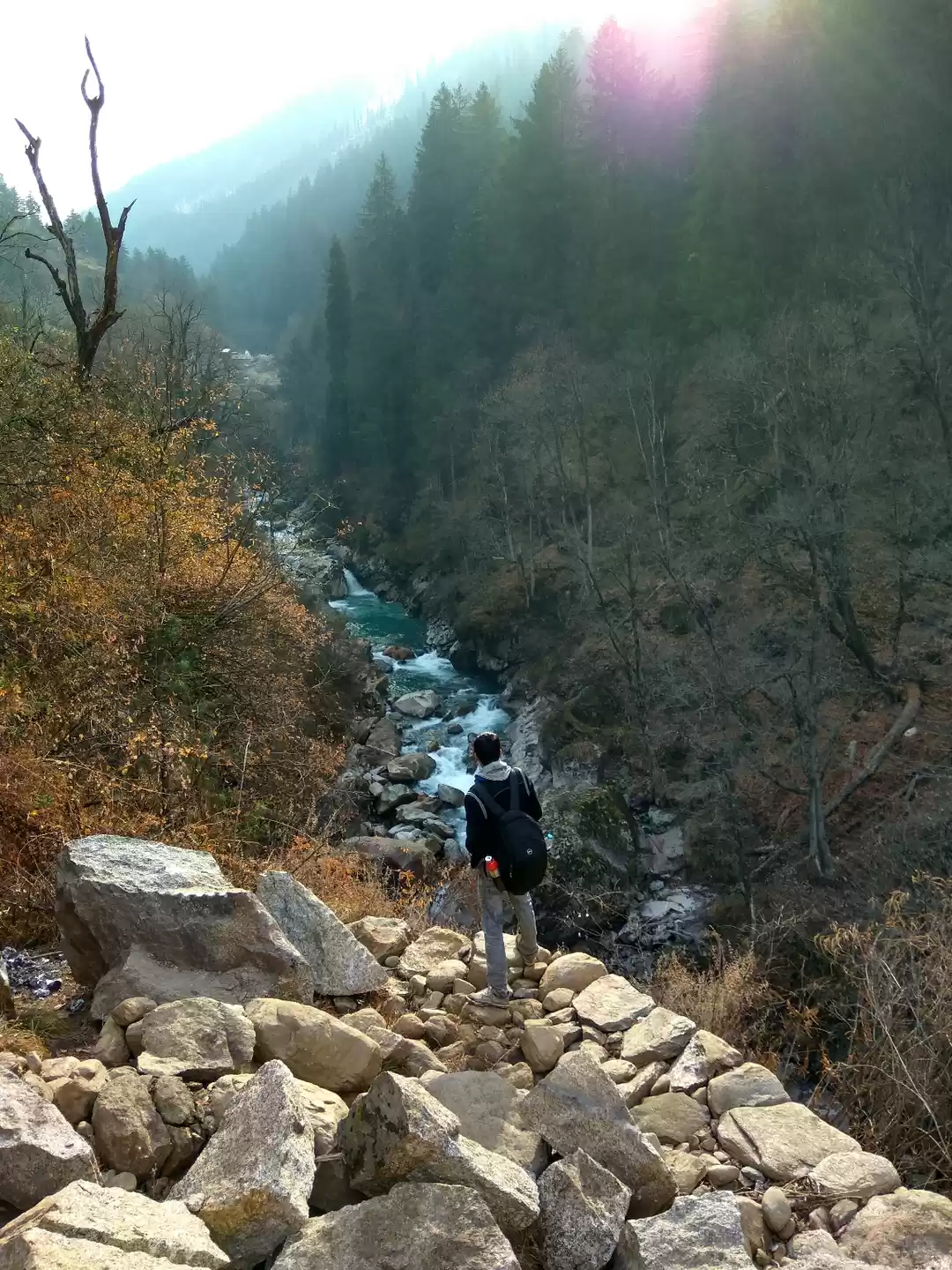 Photo of When climbing a moun