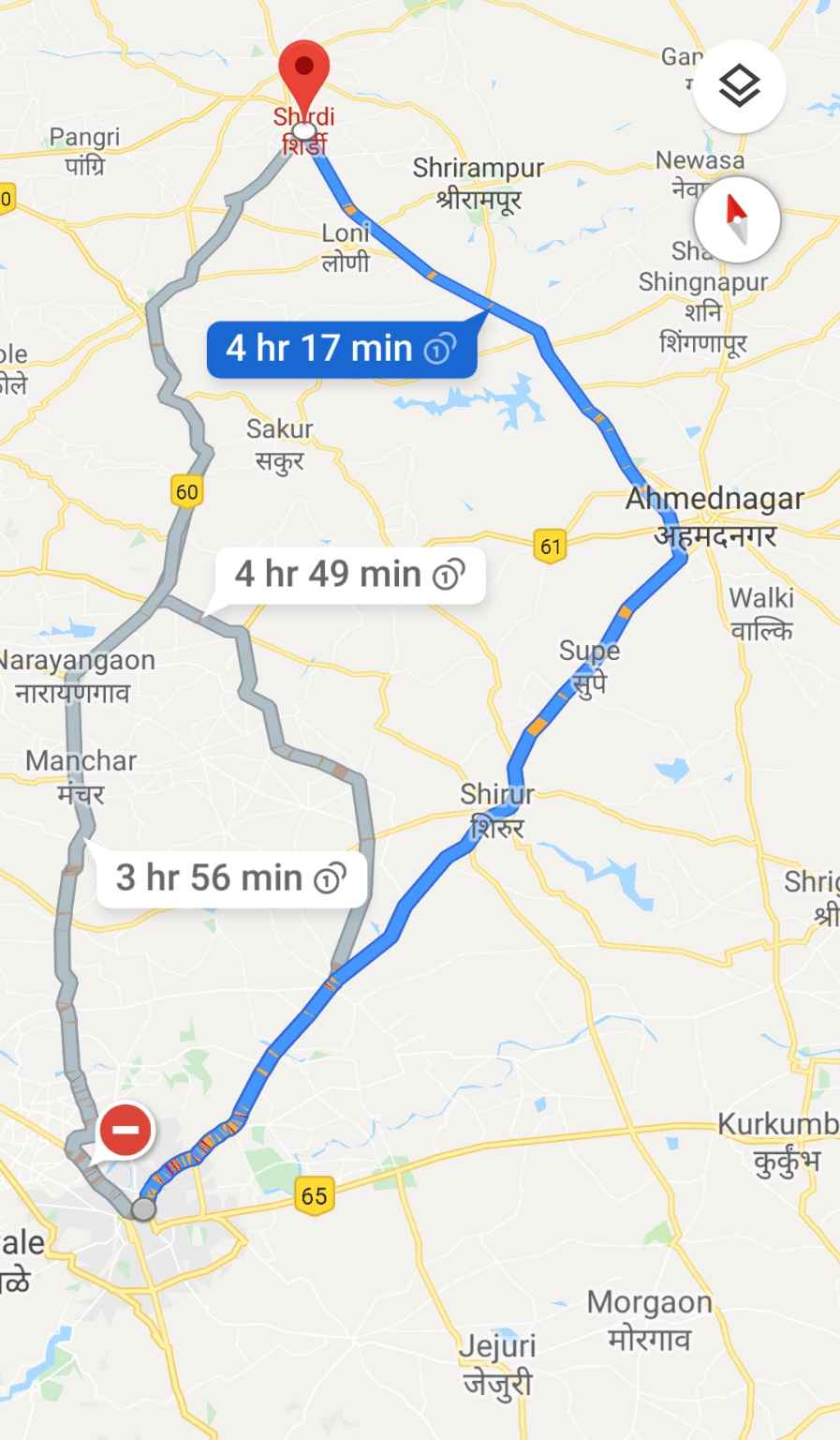 Pune To Shirdi Map Quick Road Trip To Shirdi - Tripoto