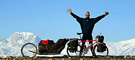 Photo of This Guy Rode All Th