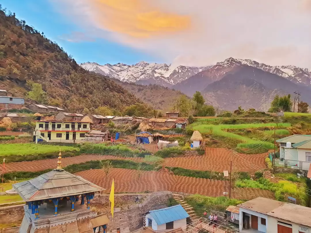 Photo of view from trijuginar
