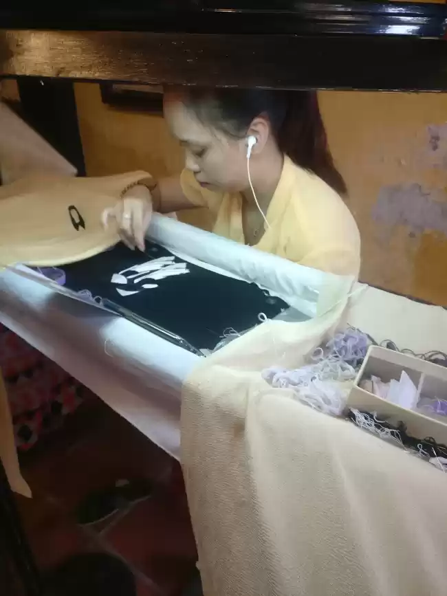 Photo of Silk Embroidery That