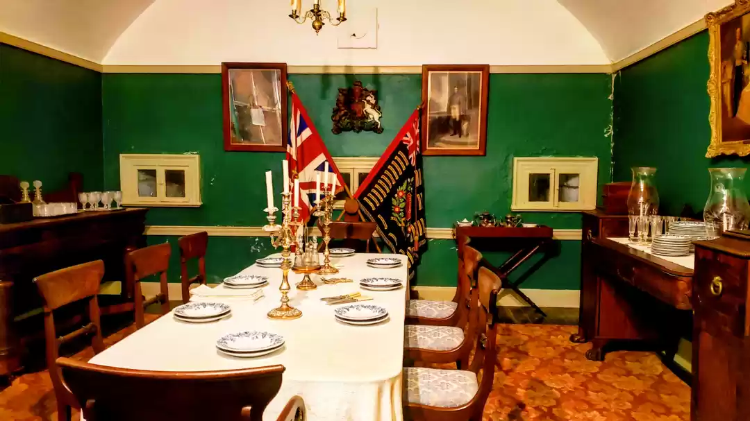 Photo of Officers' Mess at Fo