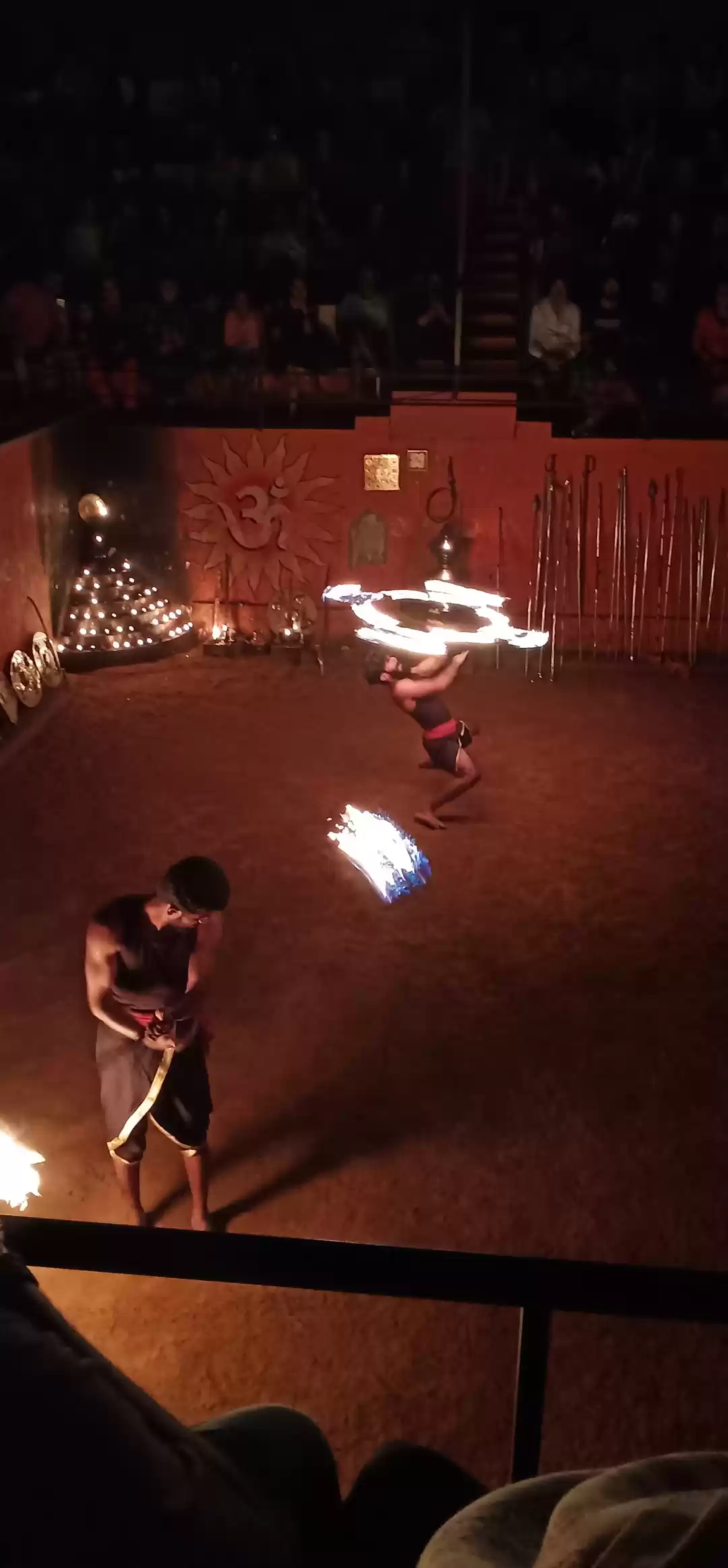Photo of The fire act at Kala