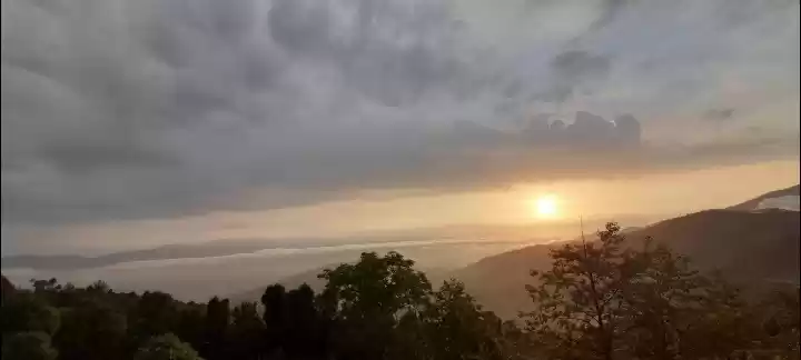 Photo of Sun Rise in Kausani 