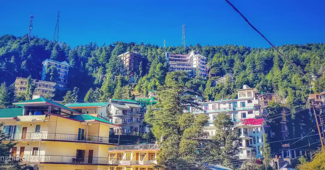 Photo of McLeodganj and Dalai