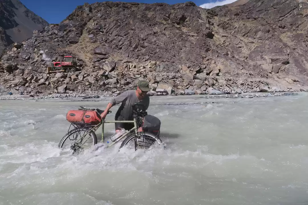 Photo of Crossing a river in 