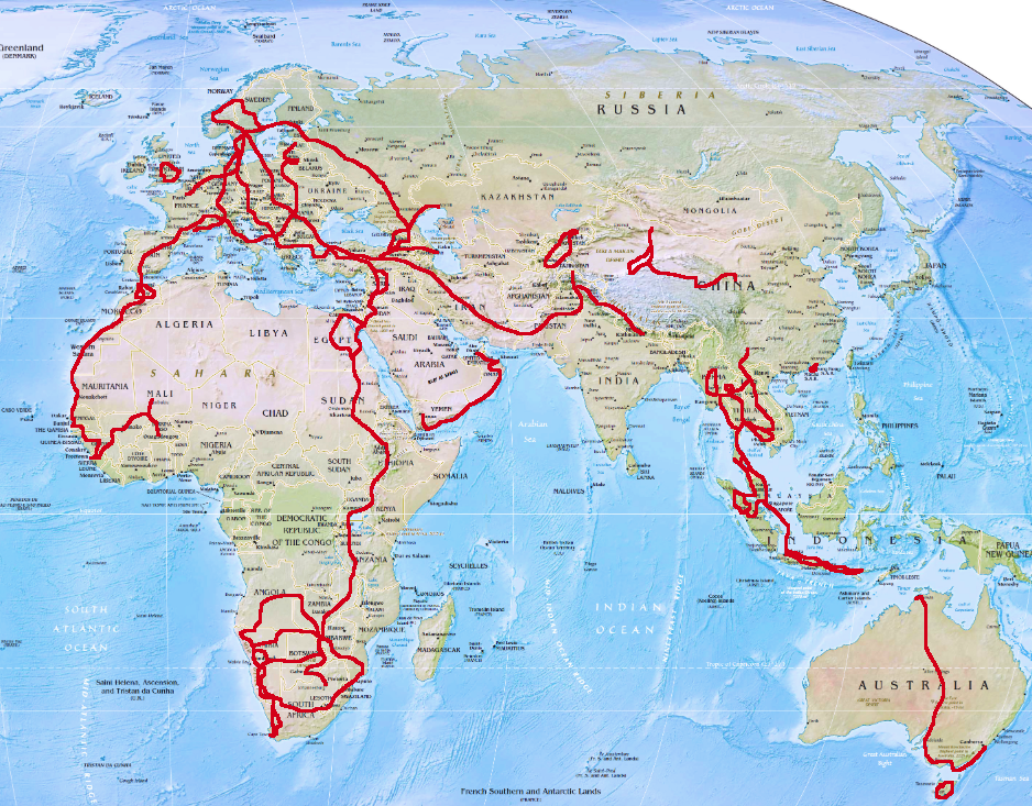 Photo of The World by Bicycle