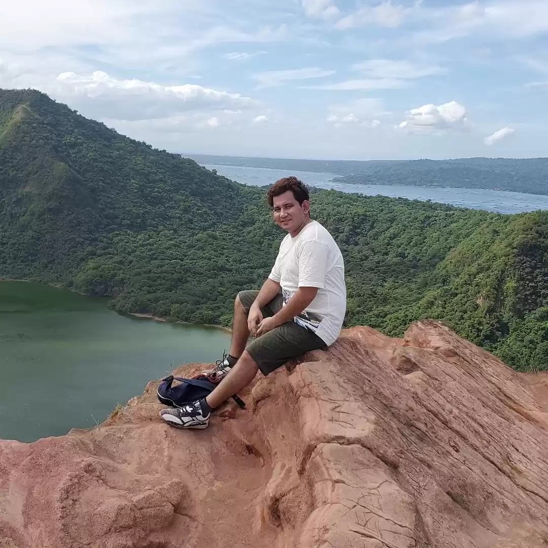 Photo of At the top of taal v