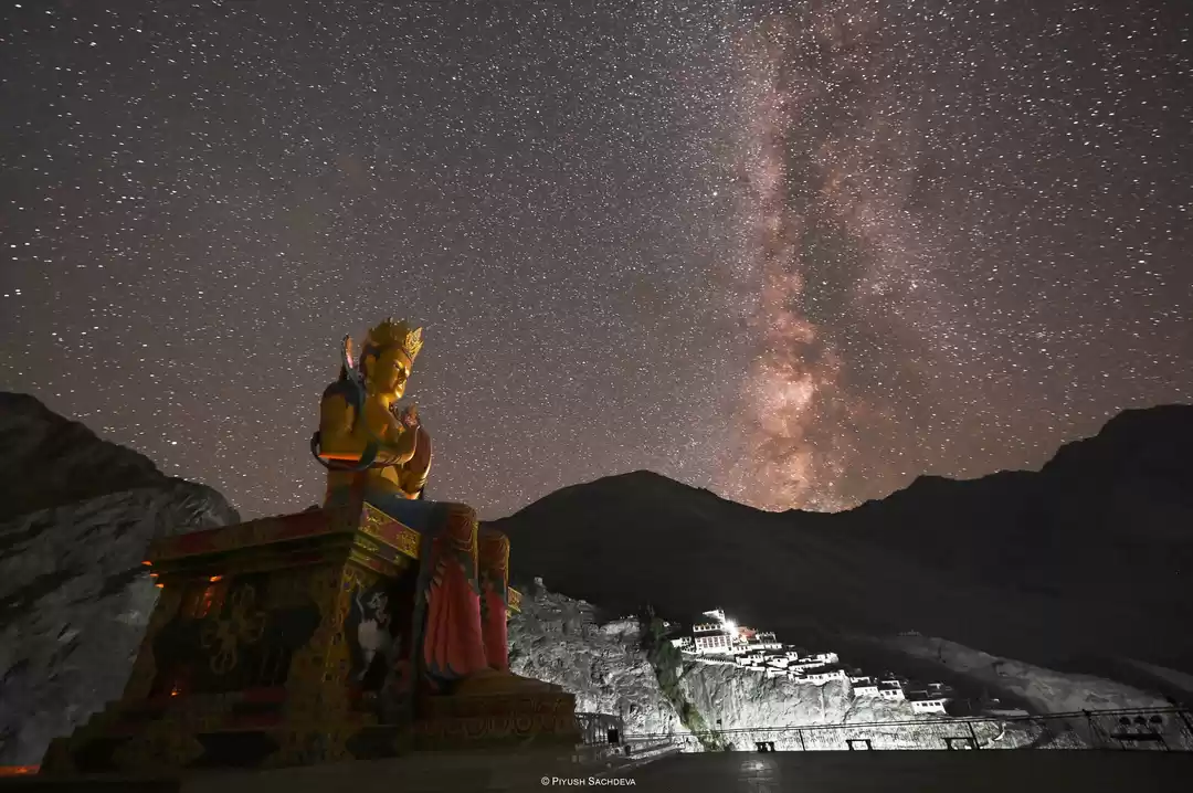 Photo of Diskit Monastery & M