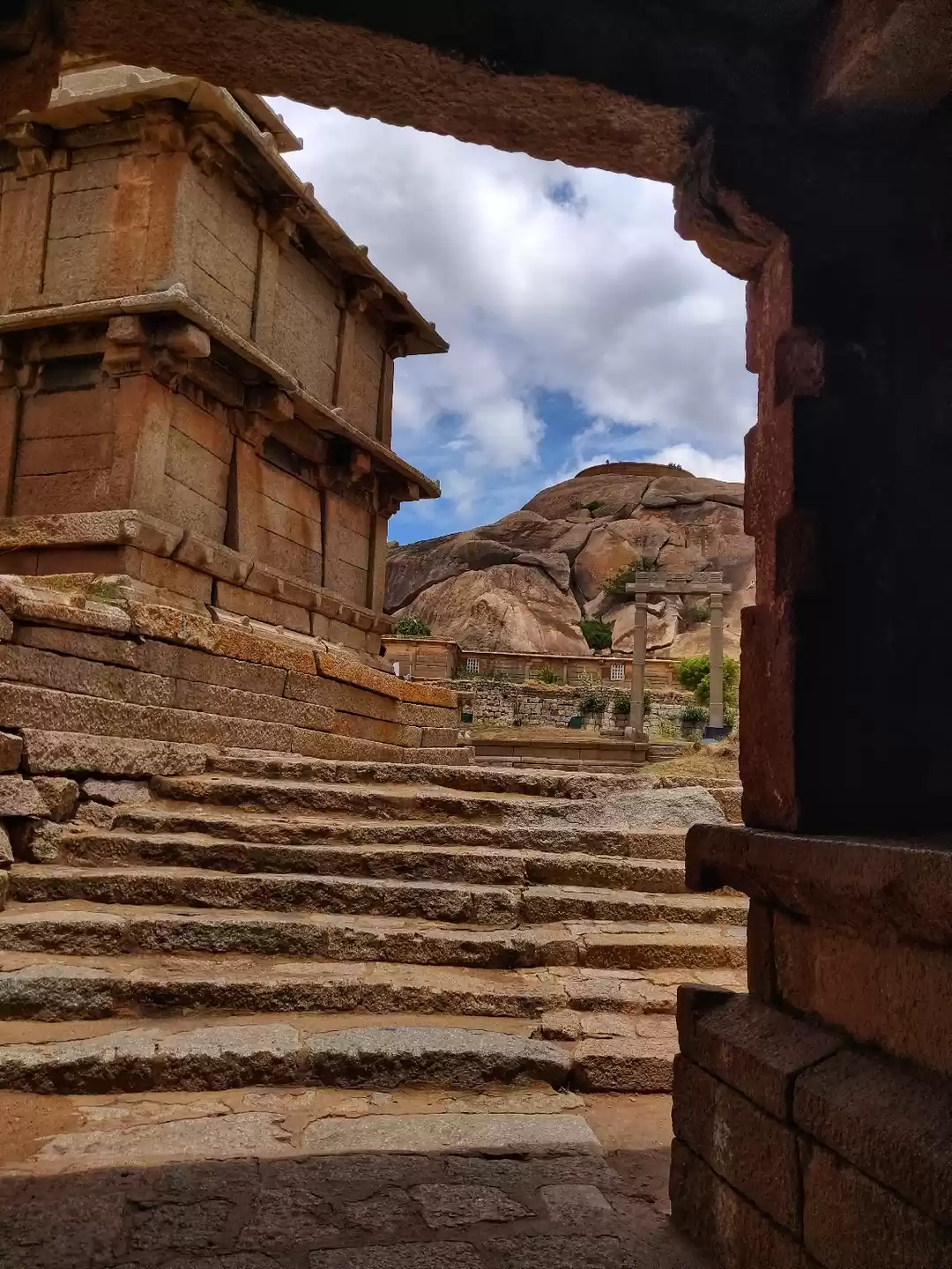 Photo of The fort with an ama
