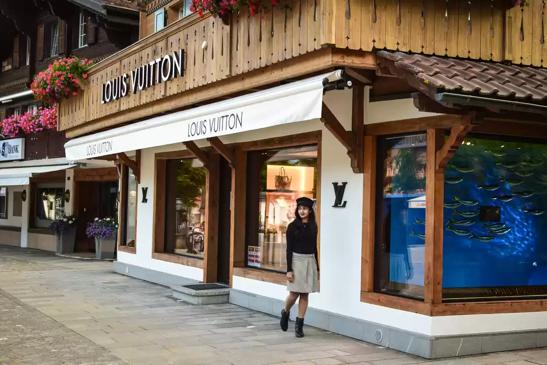 Louis Vuitton Gstaad store, Switzerland