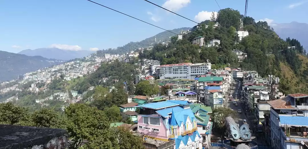 Photo of Gangtok ropeway-Pano